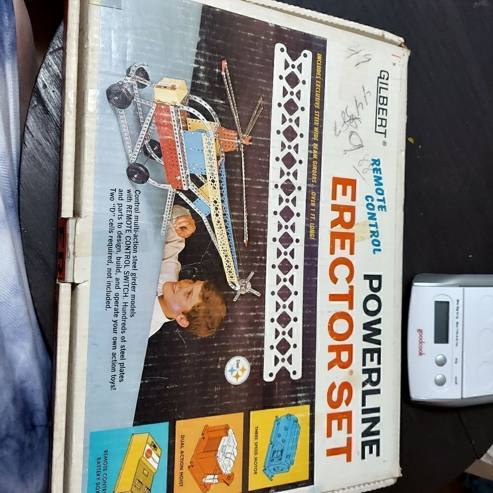 Vintage Remote Control Erector Set RC VTG Gilbert Powerline Antique - Picture 9 of 9